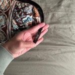 Vera Bradley Brown & Blue Paisley Medium Makeup Toiletries Bag Vintage Photo 5