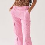 Urban Outfitters Ali Flare Cargo Pants NWT Photo 4