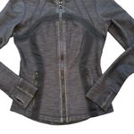 Lululemon Gray Heather Define Full Zip Jacket, Sz 4 Photo 9