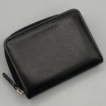 Levenger Leather Bifold Womens Wallet Snap Closure Spare Key Hook Change Purse Size 0 Photo 6