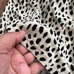 Streetwear Society Women's Leopard Print Beige Flare Shorts Size Medium Photo 6