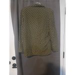 Liz Claiborne Green Blazer, Women's Size 12 Jacket, Polka Dots, Button Jacket Photo 1