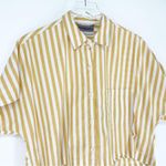 Urban Renewal  Striped Cropped Button Down Top S/M Photo 3