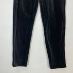 Vintage Velvet Pants Slacks Women Esprit Holiday Christmas Festive High Rise 90s Black Size XS Photo 6