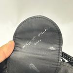 Vintage Moo Roo Charleston Signed 2000 Black Multicolor Beaded Purse Photo 7