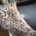 Reba  cheetah knit v-neck travelcore sleeveless dress Photo 3