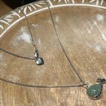 Hallmark  Marcasite Green Whale 925 Sterling Silver Necklace Photo 4