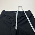 Theory  Wool‎ Lycra Blend Pant Womens Size 8 Black Wide Leg Low Rise Office Work Photo 7