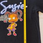 Nickelodeon By Susie short Sleeves Cotton Black T-Shirt Size XL Photo 6