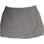 Urban Outfitters Outfitter Gingham Print Zipper Back  With Pockets Mini Skirt Sz S Photo 1