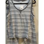 Splendid Women's Tank Top Shirt and Jogger Pant Pajama Set Size Large Striped!! Photo 3