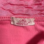 Skinwear Pink Ruched Texture Bodycon Mini Dress Size 10 Party Cocktail Sexy Date Pink Photo 5