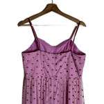 Betsey Johnson  Dress Womens 12 Pink sequin Heart bustier tiered Tulle Maxi i Photo 8