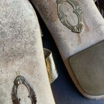 Elie Tahari  Gold Women's Sandals Photo 5