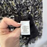 Elle Black Floral Pleated Mini Skirt XL Womens Career Casual Cute Photo 3