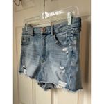 American Eagle Curvy High Rise Shortie Jean Shorts - 8 Photo 1