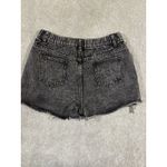 savannah jane rhinestone fringe shorts Black Button Fly NWT distressed Size M Photo 4