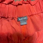 Aerie  Athletic Woman's Orange Elastic Lyocell Shorts Size XS Photo 2