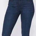 Paige Denim Hoxton Ankle Skinny Telluride Dark Wash Size 25 Mid Rise Photo 0