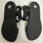 Columbia Women’s Black Adjustable Suede Strap Sandals Size 6 Photo 2