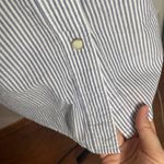 Levi's Levi’s red tab western 3/4 sleeve pearl snap button striped embroidered shirt S Photo 7