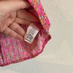 Karlie floral vintage ditzy ruffle top in pink/green Photo 5