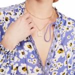 Free People Love Letter Tunic Blue Top Photo 1