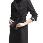 Banana Republic  black trench coat size XS Photo 3