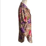 VTG California Dynasty Floral Sleep Shirt Pink Photo 2