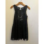 Free People  BLACK SLEEVELESS DRESS (L8) Photo 2