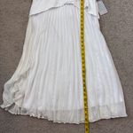 Julia Jordan  Mixed Media Pleated Skirt Midi Dress Ivory 8 Photo 8