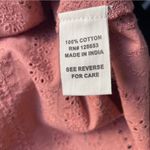 Joie NWT  Blouse Eyelet Lace Crochet Trim Cotton Top Desert Rose Pink Size XS NEW Photo 5