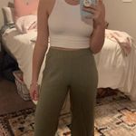 Forever 21 green linen pants Photo 0