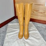 Ulla Johnson  Adler Leather Knee High Buckle Boot 5 35 Caramel Brown Dust Bag Photo 4