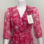 Ba&sh  Ulia Printed Wrap Mini Dress (Size Extra Small) NEW Photo 8