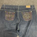 COOGI  Women's Slim Straight Leg Embroidered Pockets Dark Wash Jeans Size 20W Photo 3
