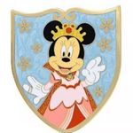 Disney Pin Pink a la Mode PALM Minnie as a Princess Crest Shield NEW NOC LE 300 Photo 0