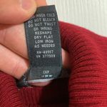 Hillard & Hanson Hilliard & Hanson Red Tutttle Neck Size M Photo 7