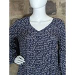 CAbi Women's Te Amo Love Top Blouse Long Balloon Sleeves Woman's Size Small Photo 2