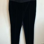 Akris Punto  Black Velvet Ponte Knit Pants Photo 0