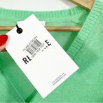RE/DONE NWT 60S Wool Alpaca Knit Button Down Cardigan Sweater in Spearmint Photo 9