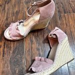 Marc Fisher Kadria kickoff suede open toe espadrille wedge heels Photo 0