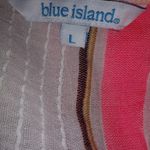 Blue Island  L Coral Highlighter Swim Cover Up Photo 2