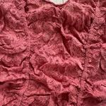 Boutique  Lace Salmon Bodysuit Photo 1
