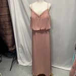 Azazie  Rebecca Bridesmaid Dress Dusty Rose Pink Custom Size Womens Wedding Prom‎ Photo 1