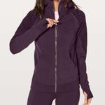 Lululemon  Full Zip Scuba Hoodie Sweatshirt Floral Flock Women’s Sz 2 GUC Photo 0