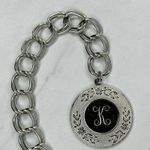 Silver Tone K Initial Chain Link Belt Y2K Festival XS/Small (XS/S) ✨ Photo 8