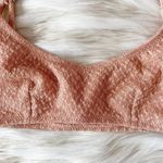 Princess Polly  MinkPink Cream Pink Textured Scoop Tank Bikini Top Sz XS Photo 8