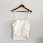 Sam Edelman NEW larkyn ruched tank top Size L Photo 3