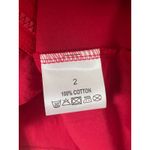 Euro Style Rimini Tank Dress Red Asymmetrical Zipper Front 2 M L Lagenlook Artsy Size M Photo 3